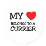 My Heart Belongs To A CURRIER stickers