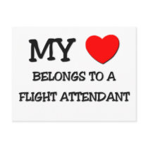 My Heart Belongs To A FLIGHT ATTENDANT