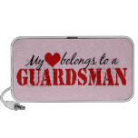 My Heart Belongs To A Guardsman Portable Speaker
