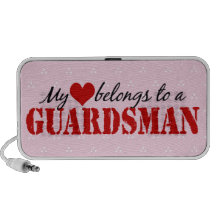 My Heart Belongs To A Guardsman Portable Speaker