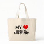 My Heart Belongs To A LIFEGUARD bags