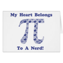 My Heart Belongs to A Nerd Greeting Card