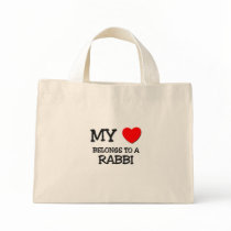 My Heart Belongs To A RABBI Bags