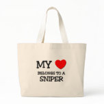 My Heart Belongs To A SNIPER bags