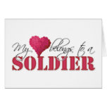 My Heart Belongs to A Soldier Cards