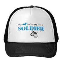 My heart belongs to a Soldier Hat
