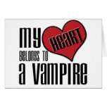 My Heart Belongs To A Vampire cards