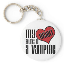 My Heart Belongs To A Vampire Keychains
