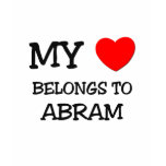 My Heart Belongs to Abram t-shirts