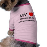 My Heart Belongs To An ACADEMIC LIBRARIAN pet clothing