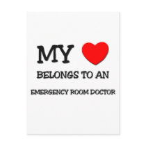 My Heart Belongs To An EMERGENCY ROOM DOCTOR