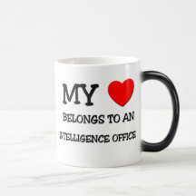 My Heart Belongs To An INTELLIGENCE OFFICER Mugs