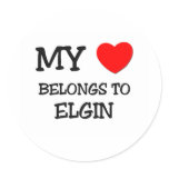 My heart belongs to ELGIN stickers