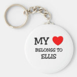 My Heart Belongs to Ellis Key Chains
