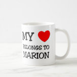 My Heart Belongs to Marion Coffee Mug