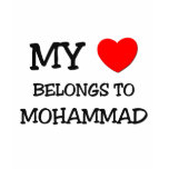My Heart Belongs to Mohammad t-shirts