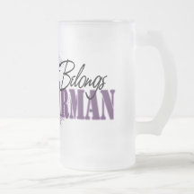 My Heart Belongs To My Airman Coffee Mugs