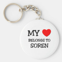 My Heart Belongs to Soren Key Chains