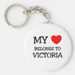 My Heart Belongs To VICTORIA Key Chain