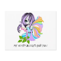 My Heart Bleeds For You Multi Postcards