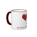 My Heart Cries Valentine Mug
