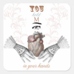 My heart in your hands sticker