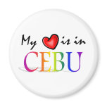 My Heart is in CEBU Refrigerator Magnet