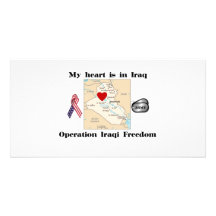 My Heart is in Iraq Photo Cards