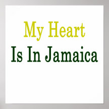 My Heart Is In Jamaica Poster