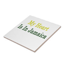 My Heart Is In Jamaica Tile