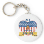 My Heart is on the Lincoln Keychain