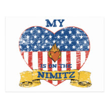 My Heart is on the Nimitz Post Card