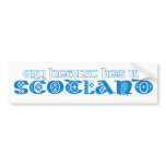 My Heart Lies in Scotland bumper stickers