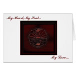 My Heart, My Soul, My Love (Poetry) Card