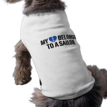 My Heart Sailor Pet Tee