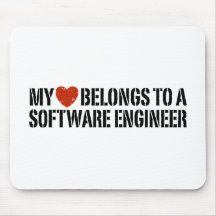 My Heart Software Engineer Mousepad