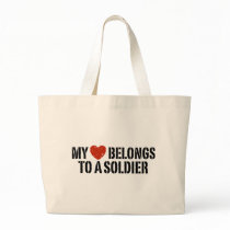 My Heart Soldier Bags