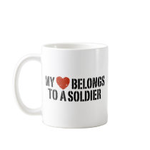 My Heart Soldier Mug