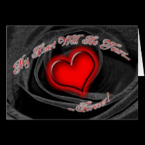 My Heart Will Be Yours Forever cards