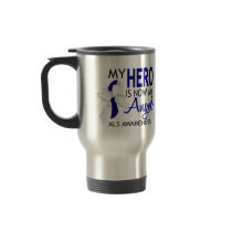 My Hero Is My Angel ALS Mugs