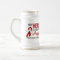 My Hero Is My Angel Heart Disease Coffee Mug