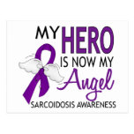 My Hero Is My Angel Sarcoidosis Postcard