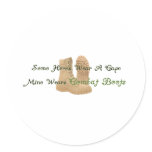 My Hero Wears Combat Boots stickers