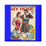 "My Home, 1933" RETRO MAGNET