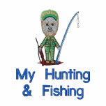 My Hunting & FIshing Embroidered T-Shirt embroidered shirts