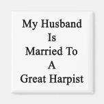My Husband Is Married To A Great Harpist Magnet