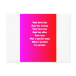 My husband on valentine's day postcards