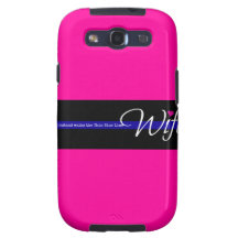 My Husband Walks the Thin Blue Line Galaxy S3 Cover