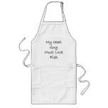 My Ideal Guy Must Love Fish Aprons