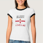 My Irish Grandpa Loves Me t-shirts